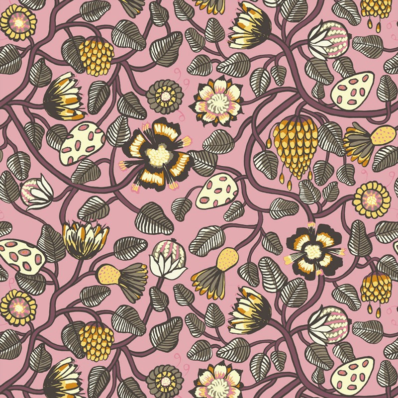 Papel pintado Marimekko Wallcoverings nº 5 Pieni Tiara 23331