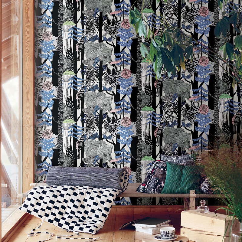 Papel pintado Marimekko Wallcoverings nº 5 Veljekset 23340 A