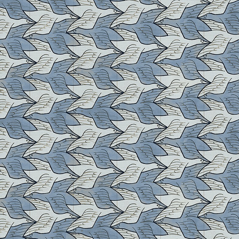 Papel pintado Jannelli Volpi M. C. Escher Two Birds 23133