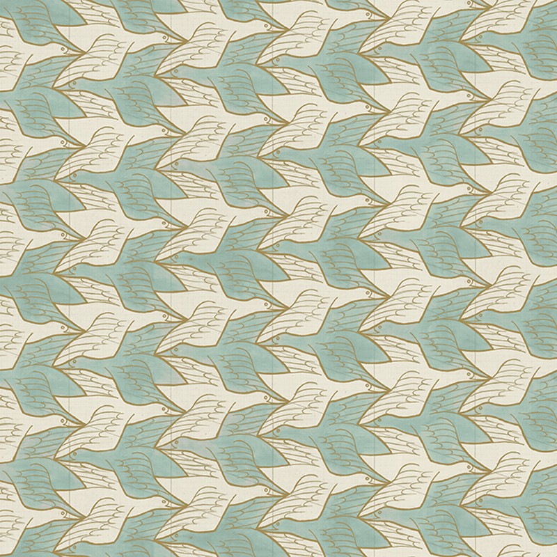 Papel pintado Jannelli Volpi M. C. Escher Two Birds 23130