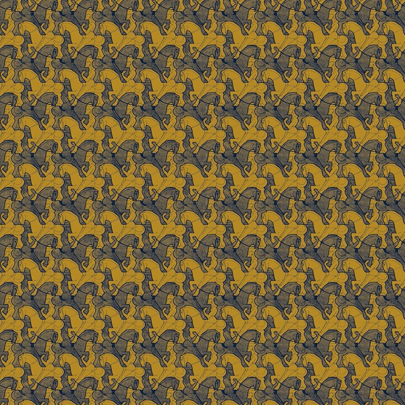 Papel pintado Jannelli Volpi M. C. Escher Horseman 23143
