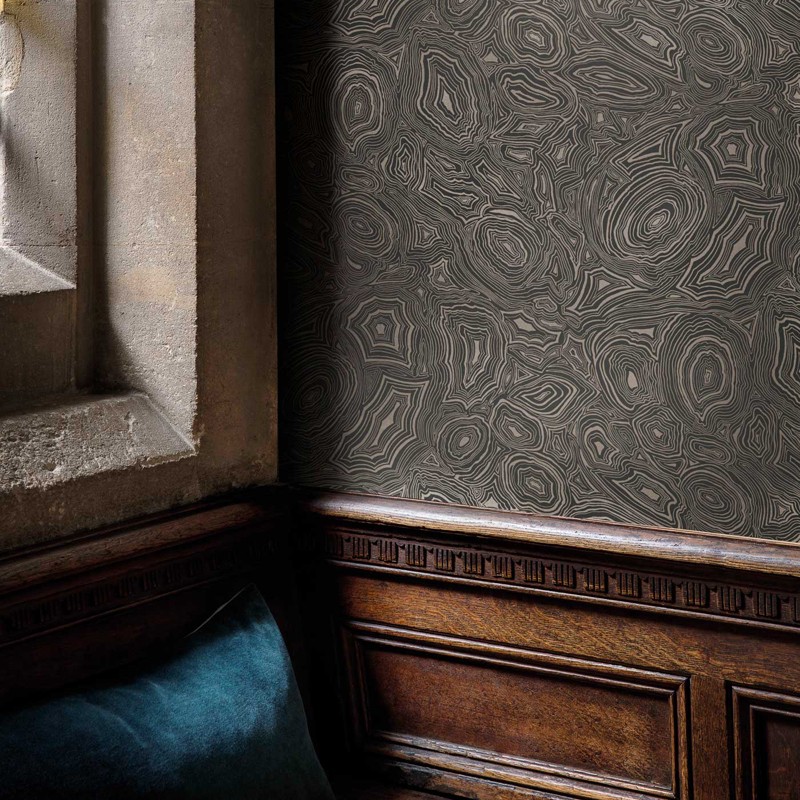 Papel pintado Cole & Son Fornasetti Malachite 114-6012 A