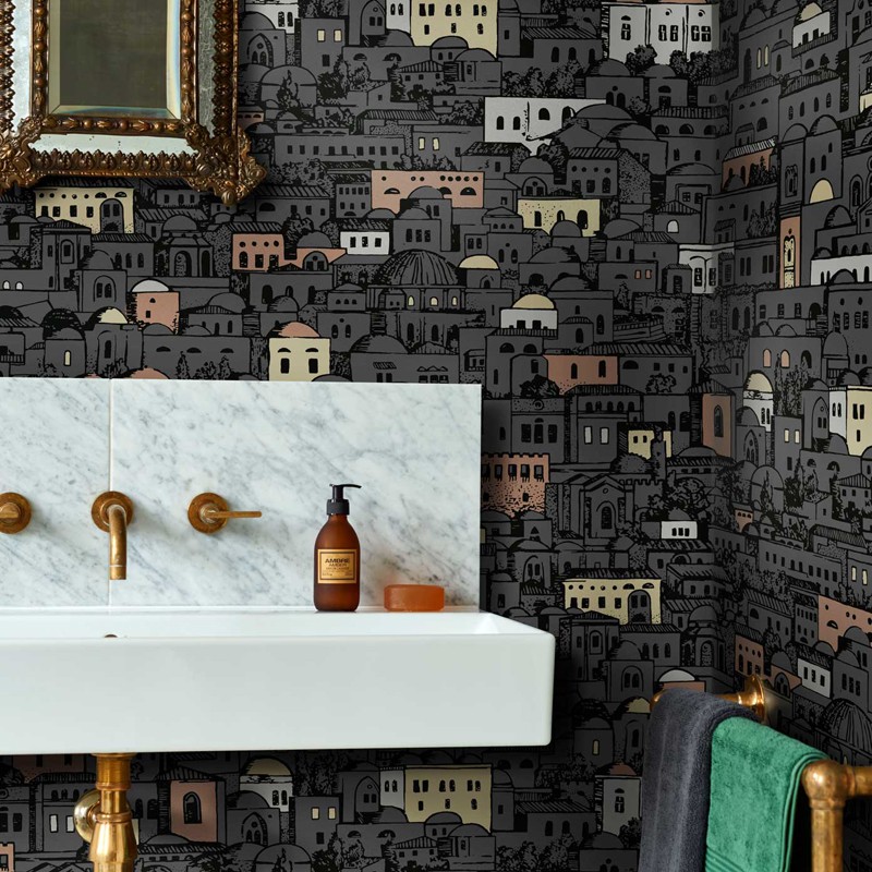 Papel pintado Cole & Son Fornasetti Mediterranea 114-7014 A