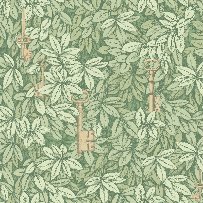 Papel pintado Cole & Son Fornasetti Chiavi Segrete 114-9018