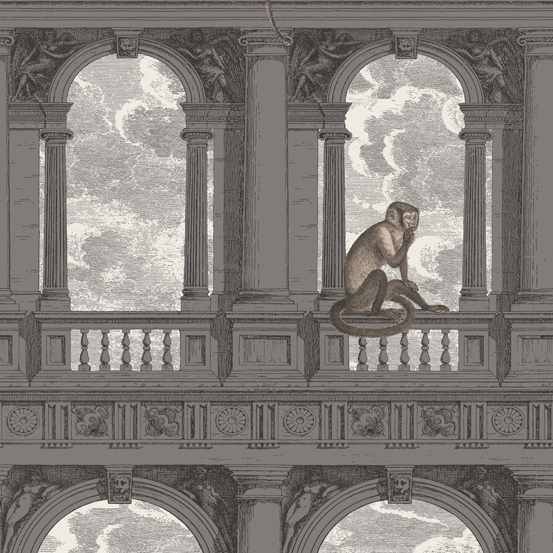 Papel pintado Cole & Son Fornasetti Procuratie con vista 114-8016