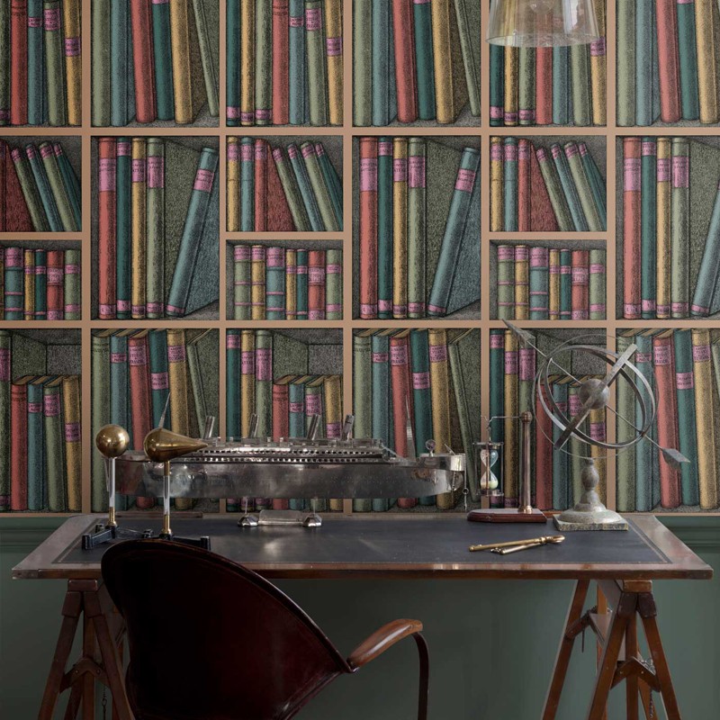 Papel pintado Cole & Son Fornasetti Ex Libris 114-5010 A