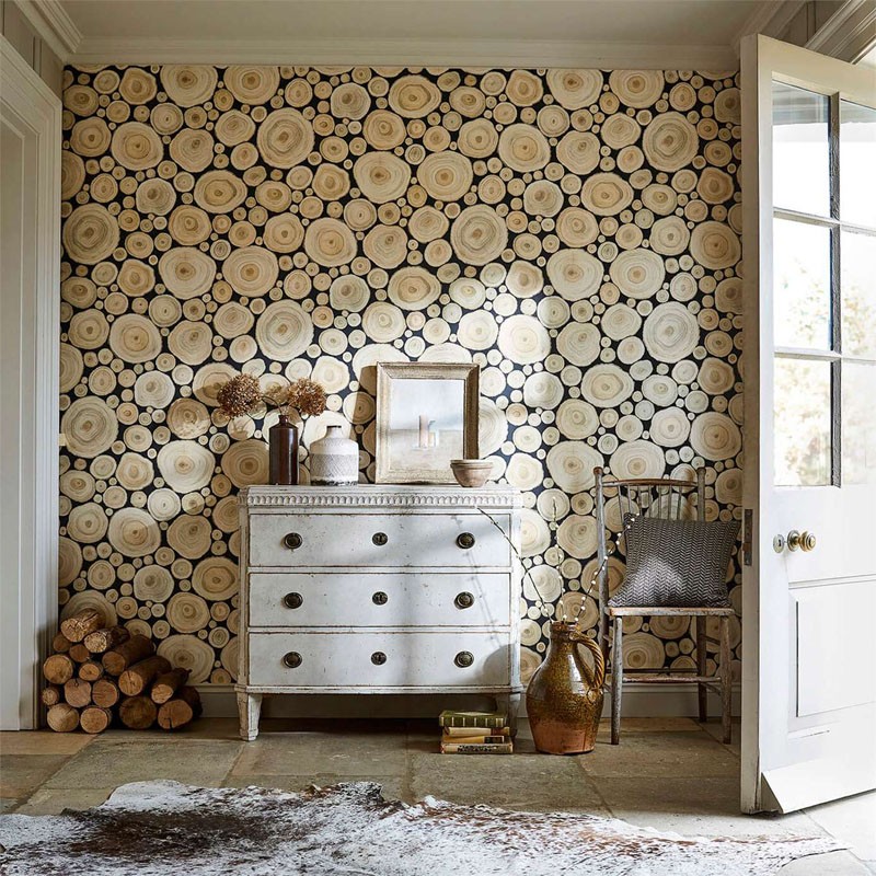 Papel pintado Sanderson Embleton Bay Alnwick Logs 216510 A