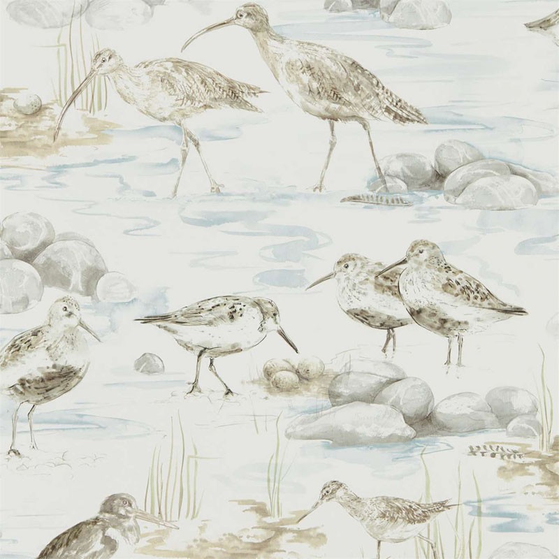 Papel pintado Sanderson Embleton Bay Estuary Birds 216492
