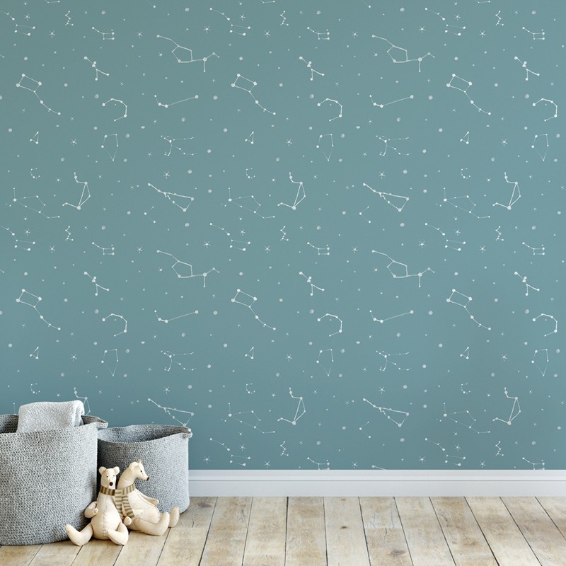 Papel pintado infantil Ventura Paula Alenda Pint Constelaciones 35097 A