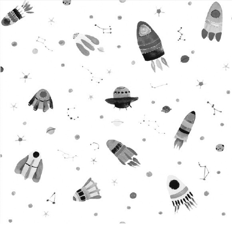 Papel pintado infantil Ventura Paula Alenda Pint Galaxia 35082