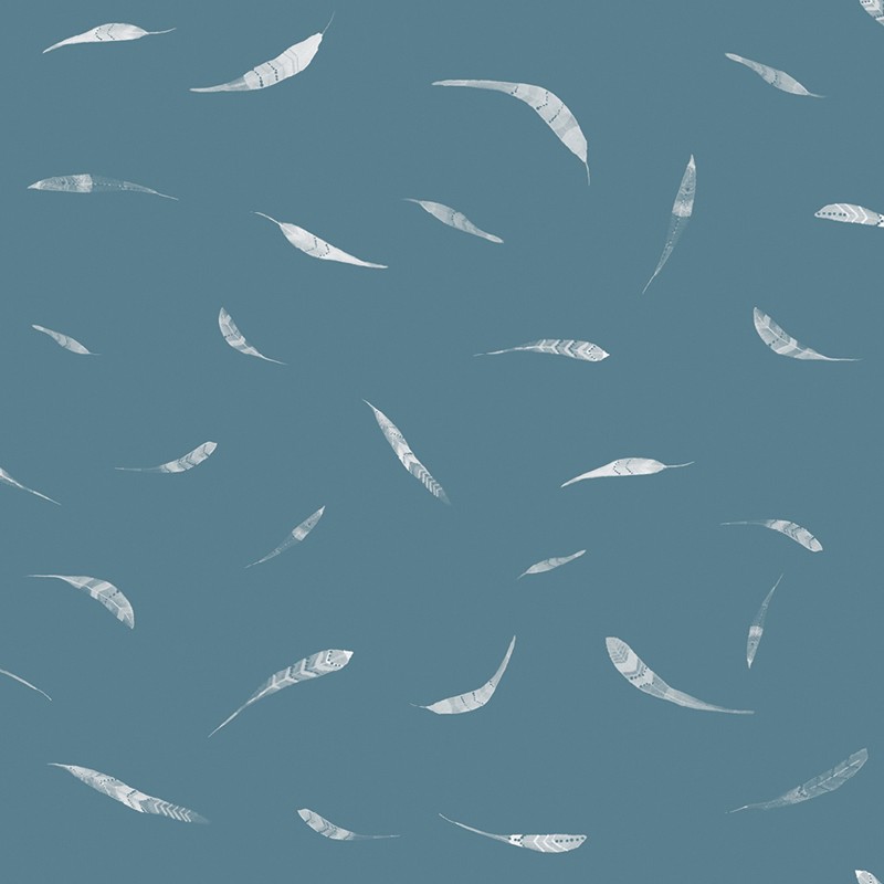 Papel pintado infantil Ventura Paula Alenda Pint Plumas 35004