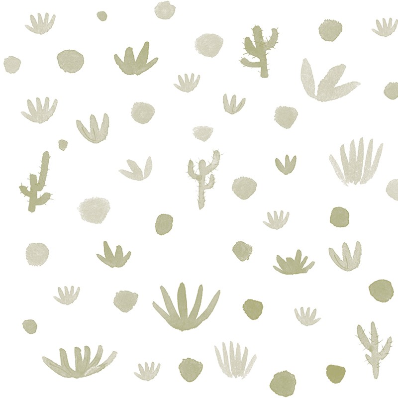 Papel pintado infantil Ventura Paula Alenda Pint Cactus 35012