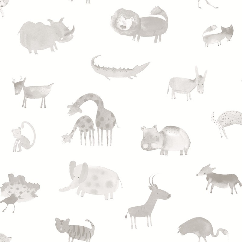 Papel pintado infantil Ventura Paula Alenda Pint Safari 35102