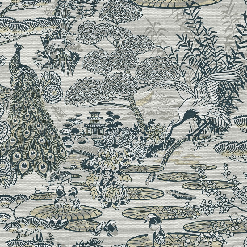 Papel pintado Arte Curiosa Lotus 13502