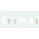 Cenefa infantil Casadeco Happy Dreams Polar Bear HPDM82866234