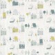 Papel pintado infantil Casadeco Happy Dreams Small Village HPDM82847128