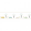 Happy Dreams HPDM 8290 73 42 Vintage Car Cenefa infantil