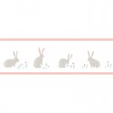 Happy Dreams HPDM 8289 42 40 Bunny Cenefa infantil