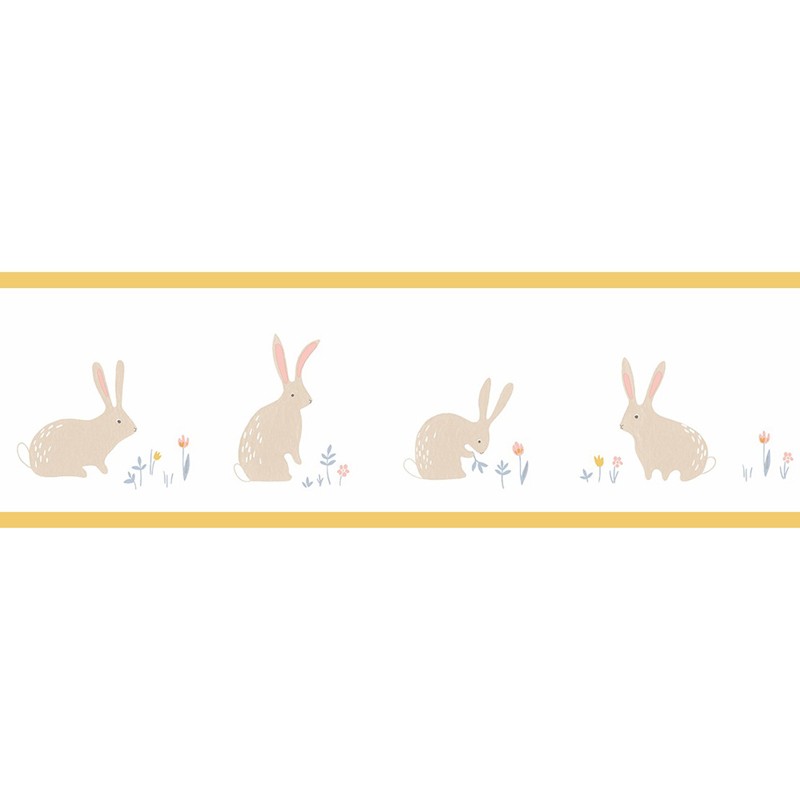Cenefa infantil Casadeco Happy Dreams Bunny HPDM82892339
