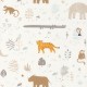 Papel pintado infantil Casadeco Happy Dreams Savanna HPDM82721205