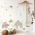 Happy Dreams HPDM 8299 43 43 Jungle Mural