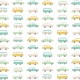 Tela infantil Casadeco Happy Dreams Allover Vintage Cars HPDM83247215
