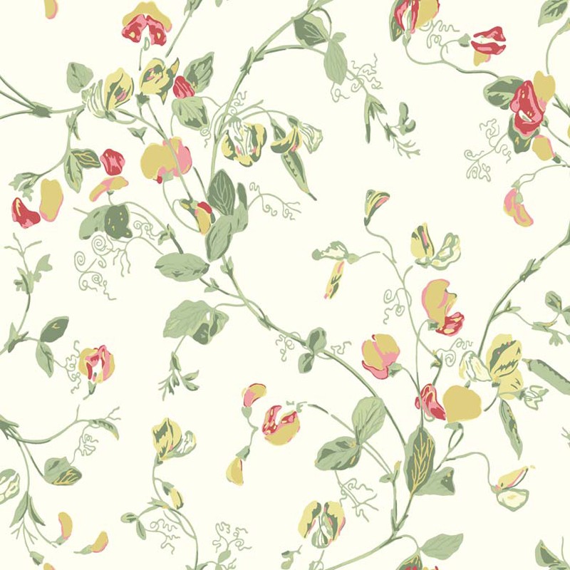 Papel pintado Cole & Son Botanical Botanica Sweet Pea 100-6027
