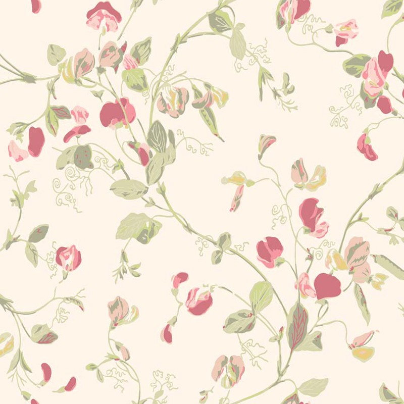 Papel pintado Cole & Son Botanical Botanica Sweet Pea 100-6028