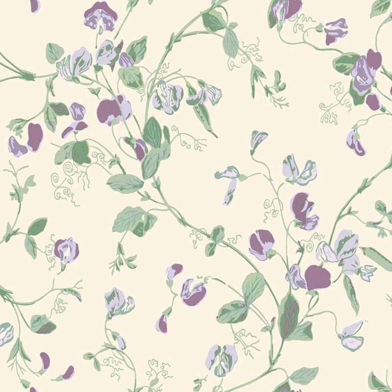 Papel pintado Cole & Son Botanical Botanica Sweet Pea 100-6030