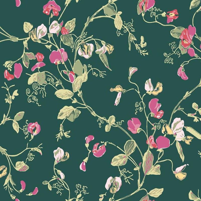 Papel pintado Cole & Son Botanical Botanica Sweet Pea 115-11033