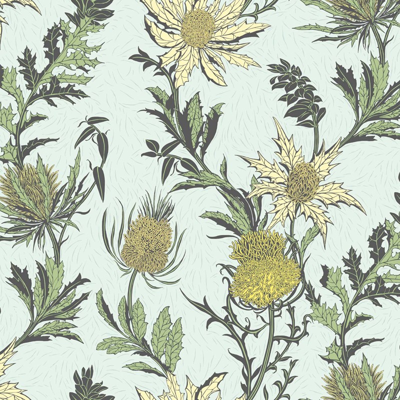 Papel pintado Cole & Son Botanical Botanica Thistle 115-14042