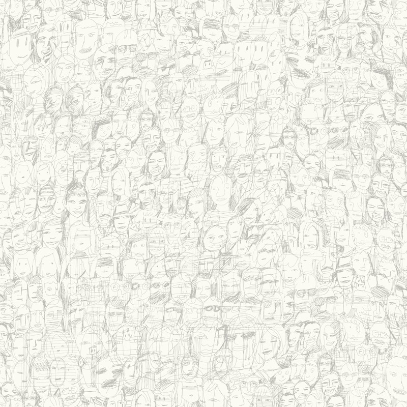 Papel pintado Tres Tintas 9 Selvas de Mariscal Mil Caras 1995-2