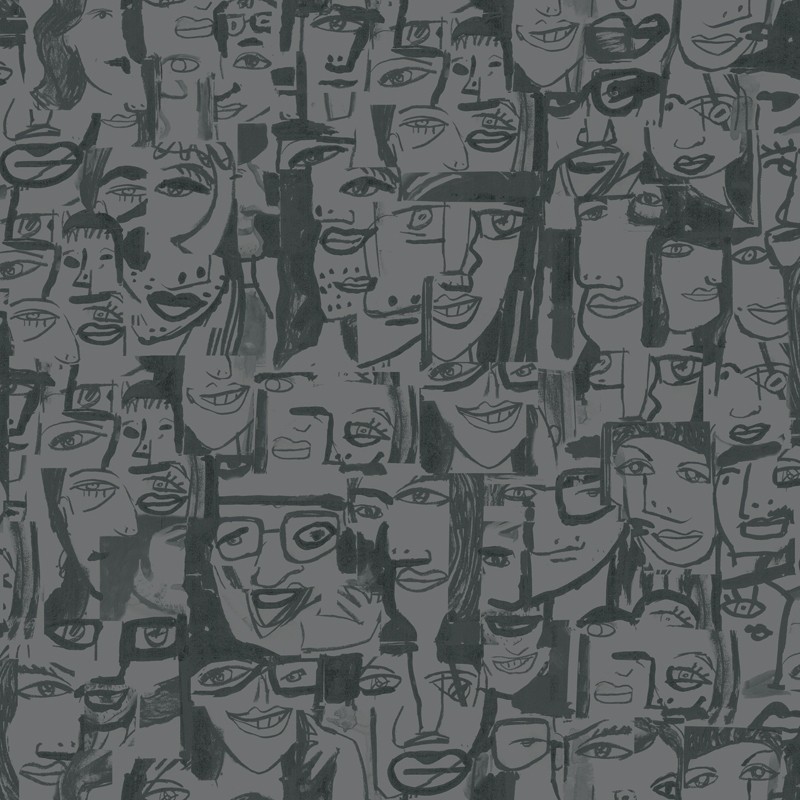Papel pintado Tres Tintas 9 Selvas de Mariscal Caras Tres 1994-2