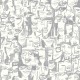 Papel pintado Tres Tintas 9 Selvas de Mariscal Caras Tres 1994-1