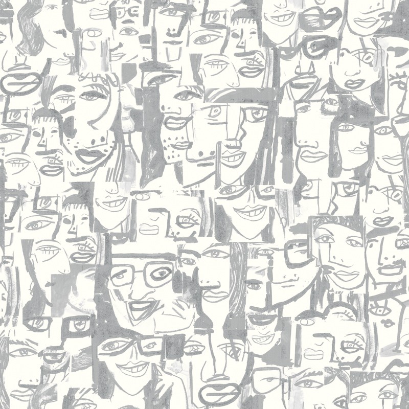 Papel pintado Tres Tintas 9 Selvas de Mariscal Caras Tres 1994-1