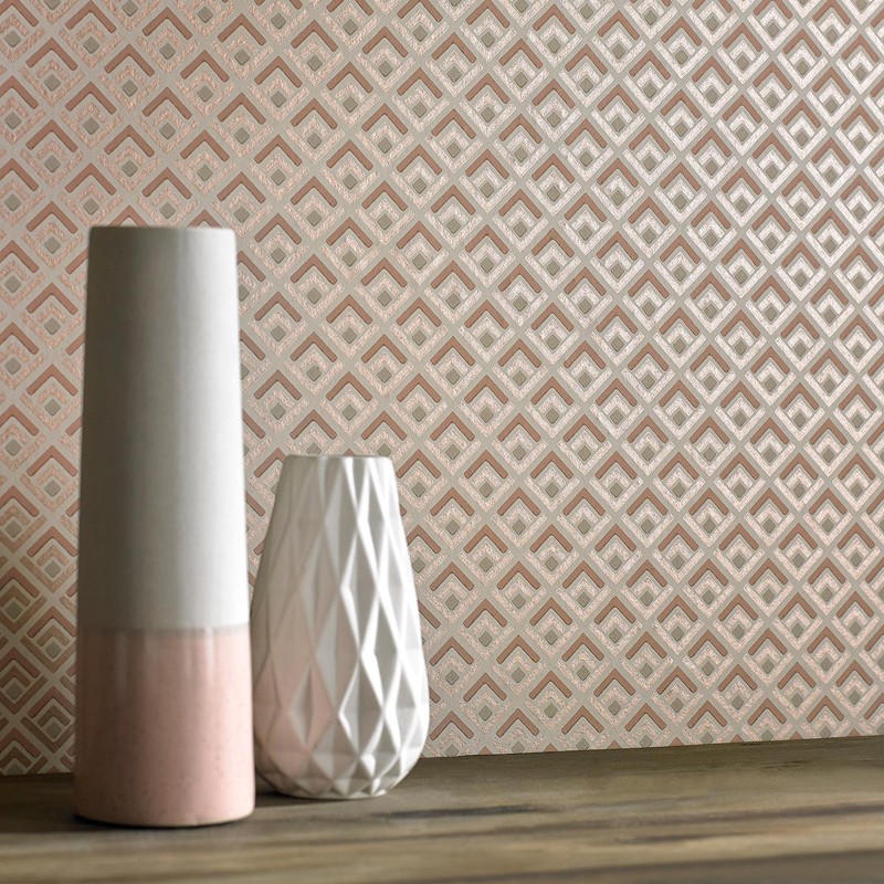 Papel pintado 1838 Wallcoverings Camellia Gio 1703-112-04 A