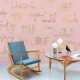 Mural Coordonné 40 th Anniversary Isabelita Virtual Beautiful Words 8000039-N