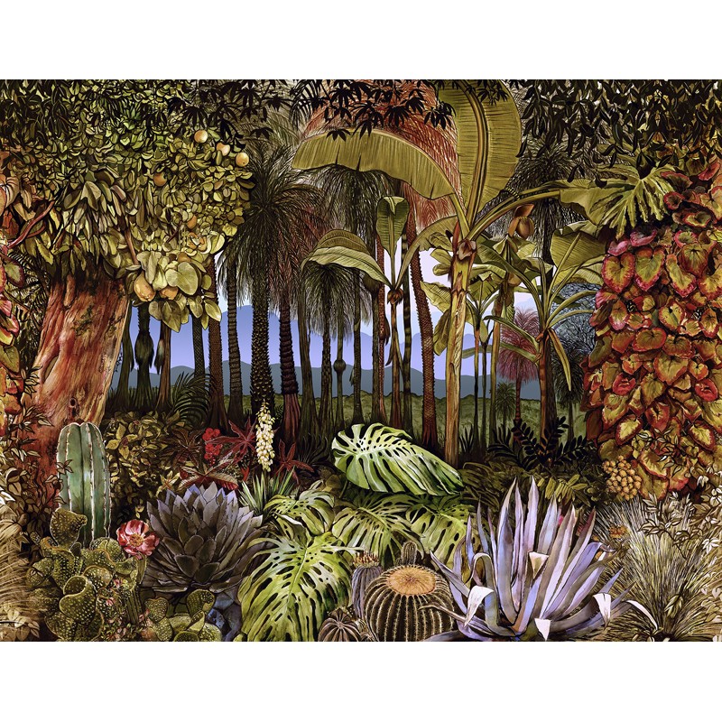 Mural Coordonné 40 th Anniversary José Manuel Hortelano-Pi Botánico 8000048-N
