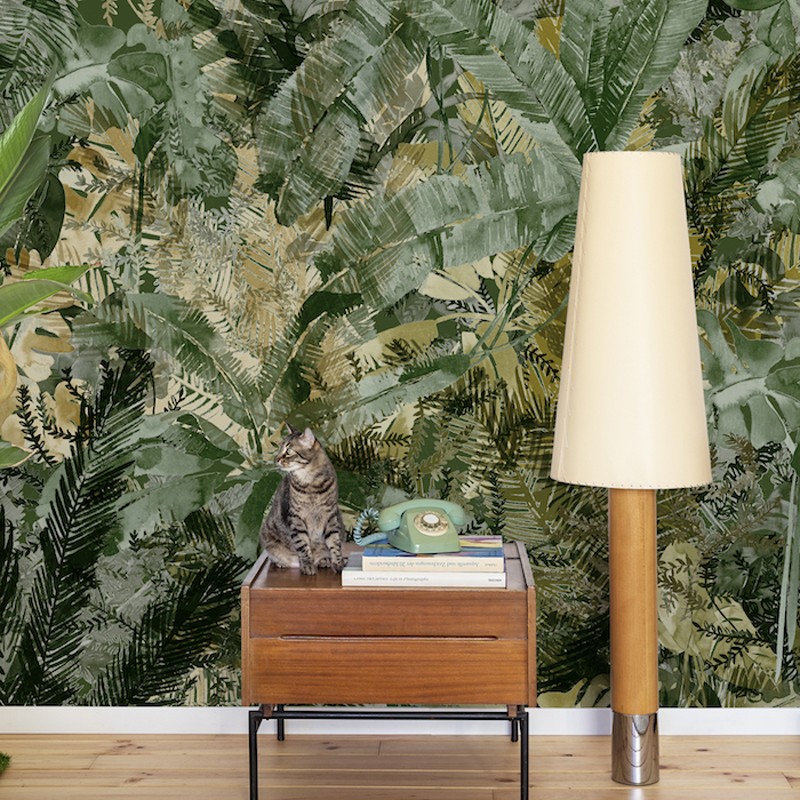 Mural Coordonné 40 th Anniversary Lara Costafreda Jungle Dream 8000057-N