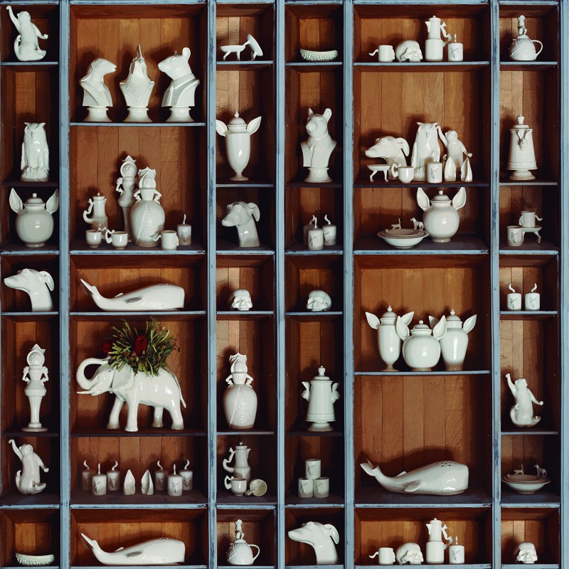 Mural Coordonné 40 th Anniversary Guille García-Hoz Ceramic Fauna 8000034-N