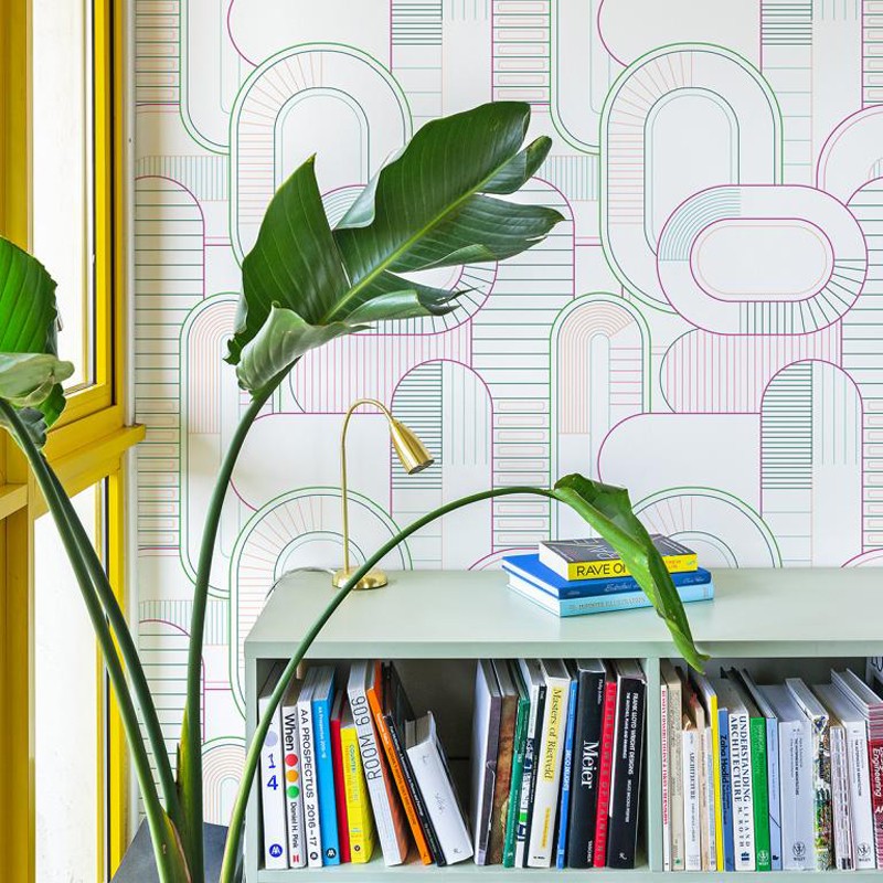 Papel Pintado Coordonné 40 th Anniversary Tyen Masten Pacifica 8000080-N