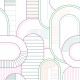 Papel Pintado Coordonné 40 th Anniversary Tyen Masten Pacifica 8000080-N