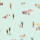 Papel Pintado Coordonné 40 th Anniversary Isabelle Feliu One Day in the Beach 8000041-N