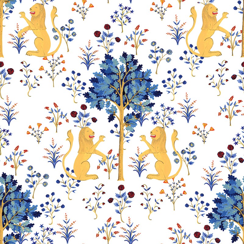 Papel Pintado Coordonné 40 th Anniversary Brianda Fitz-James Stuart Medieval Tapestry 8000012-V
