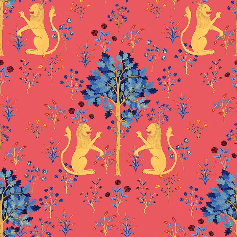 Papel Pintado Coordonné 40 th Anniversary Brianda Fitz-James Stuart Medieval Tapestry 8000013-V