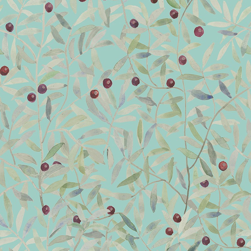 Papel Pintado Coordonné 40 th Anniversary Andrea Zarraluqui Leaf Craze 8000009-N