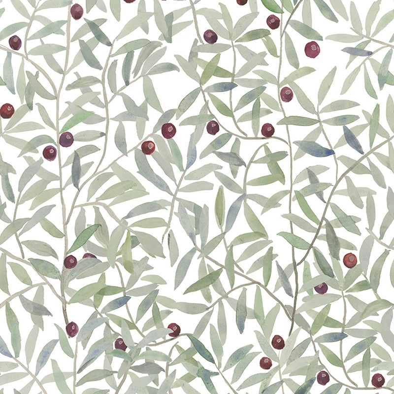 Papel Pintado Coordonné 40 th Anniversary Andrea Zarraluqui Leaf Craze 8000008-V
