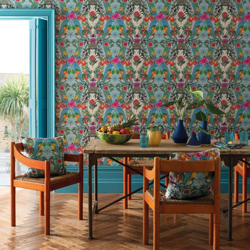 Papel pintado Osborne & Little Matthew Williamson Deya Talavera W7263-01 A