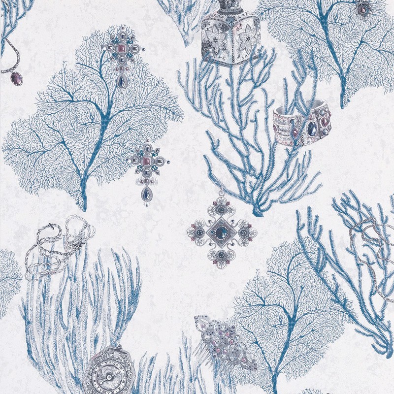 Papel pintado Osborne & Little Matthew Williamson Deya Coralino W7262-03