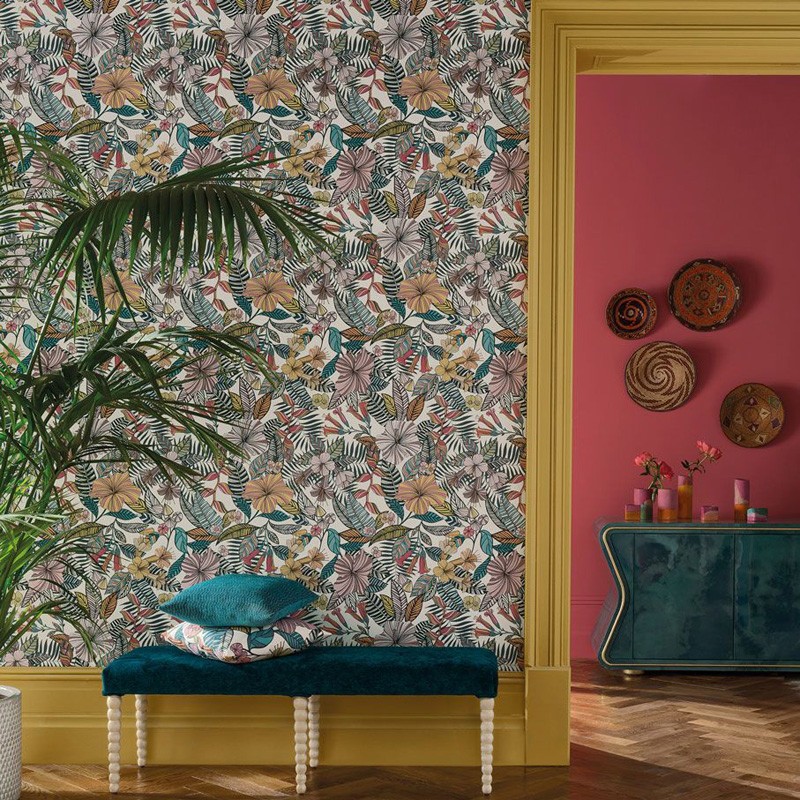 Papel pintado Osborne & Little Matthew Williamson Deya Valldemossa W7260-01 A